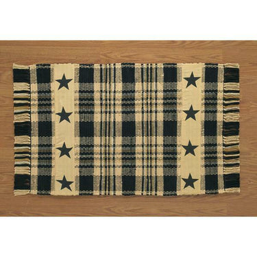 Millbury Rag Rug with Applied Border 24